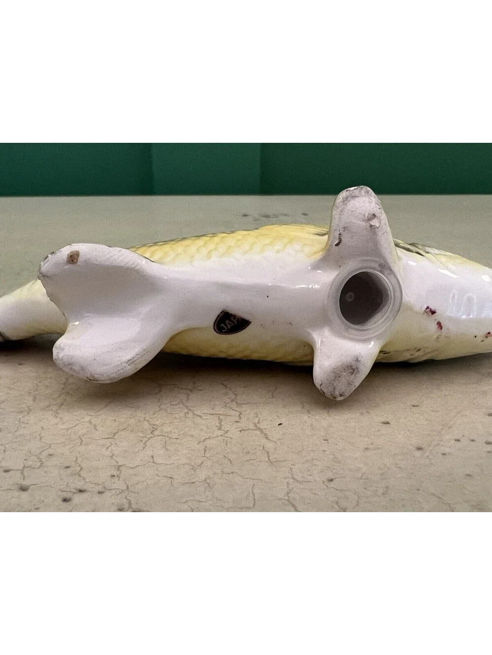 Vintage Pink Fish Salt Shaker Souvenir of  Wildwood Lakes Fair Haven NY